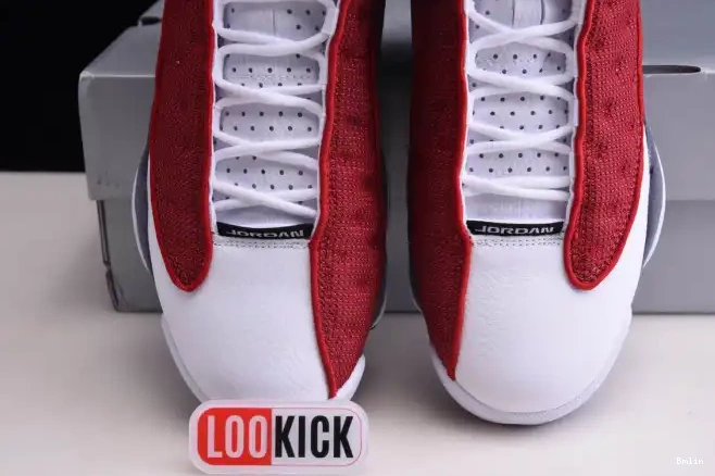 Bmlin shoes 414571-600 Retro Gym Grey Air Jordan 13 Flint Red 0608